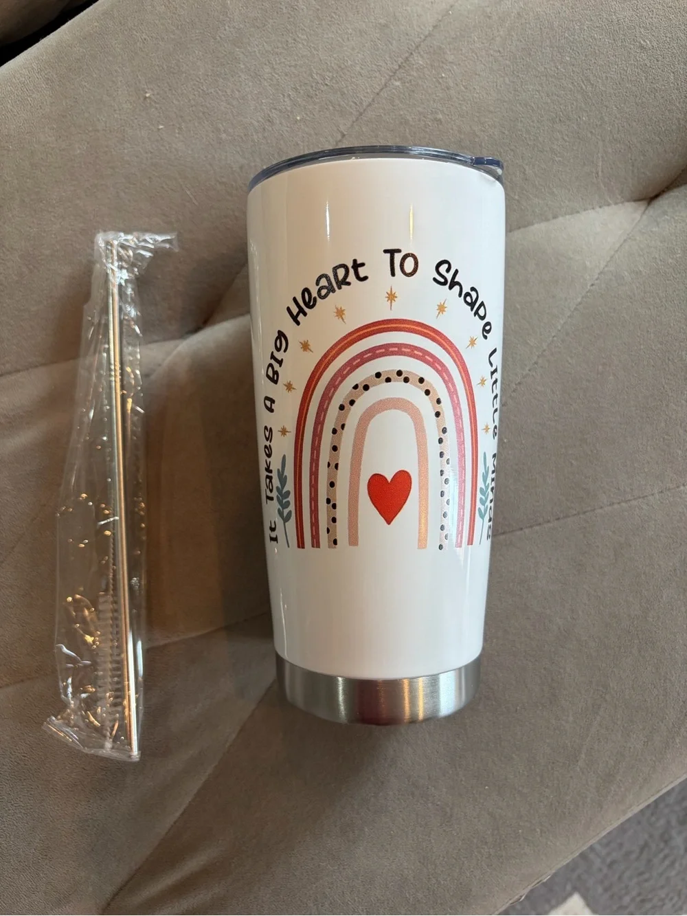 Insulated Teacher Tumbler 20 ounce